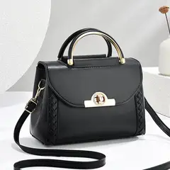 DANWEILE - Bolso cruzado pequeño y versátil a la moda - Negro