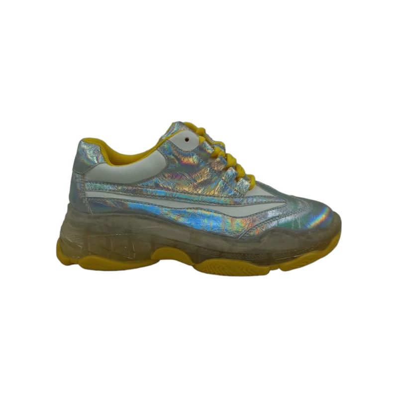 HERIEL - Zapatilla Amarilla Plataforma Mujer