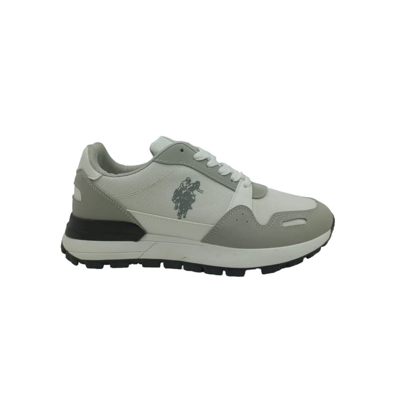 HERIEL - Zapatilla Blanca Plataforma Hombre