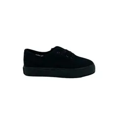 HERIEL - Zapatilla Negra Plataforma Mujer