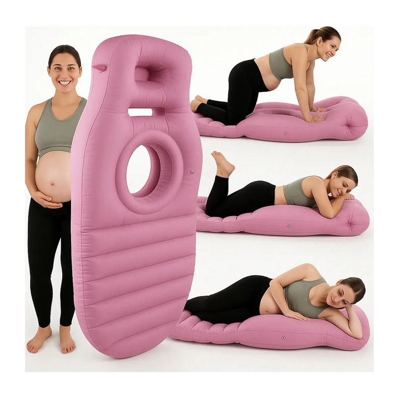 GENERICO - Colchon Inflable Para Embarazadas Cojin Maternidad Bebe