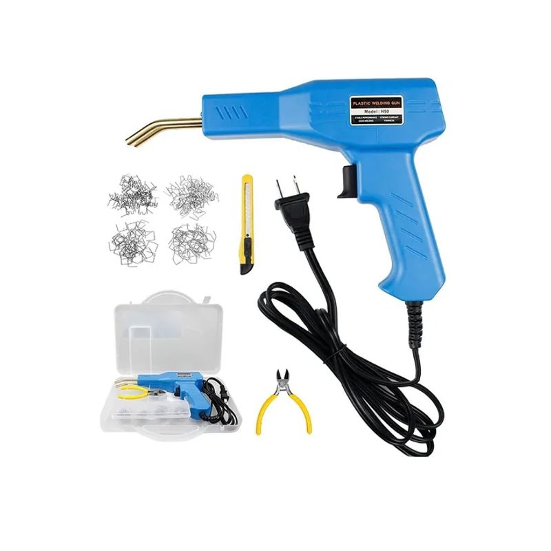 GENERICO - Máquina Pistola De Soldar Plástico Caliente + Accesorios 50w