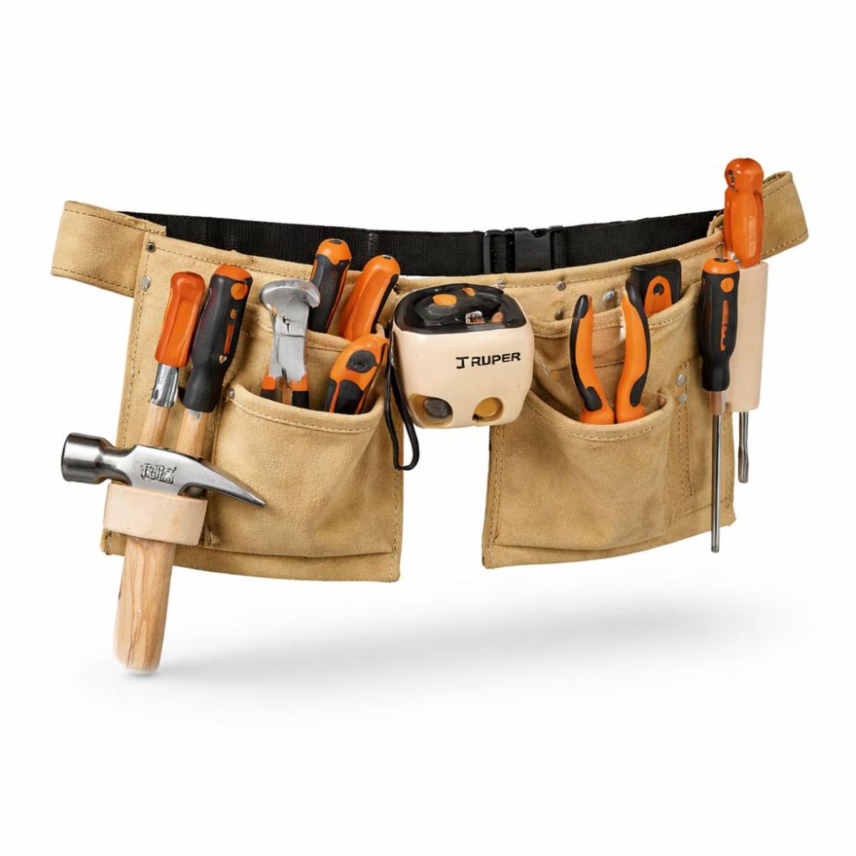 TRUPER - Coleto Porta Herramienta Carnaza C/cinturon 13 Com. Truper