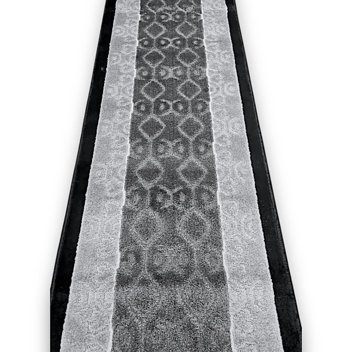 MROTTO - Alfombra Pasillo Gris 80 cm x 2 metros ANTIDESLIZANTE Sin Terminacion
