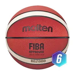 MOLTEN - Balón Básquetbol BG2000 n°6
