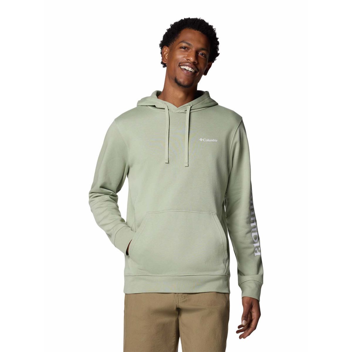 COLUMBIA - Polerón Hombre Beaumount Hoodie Beige COLUMBIA