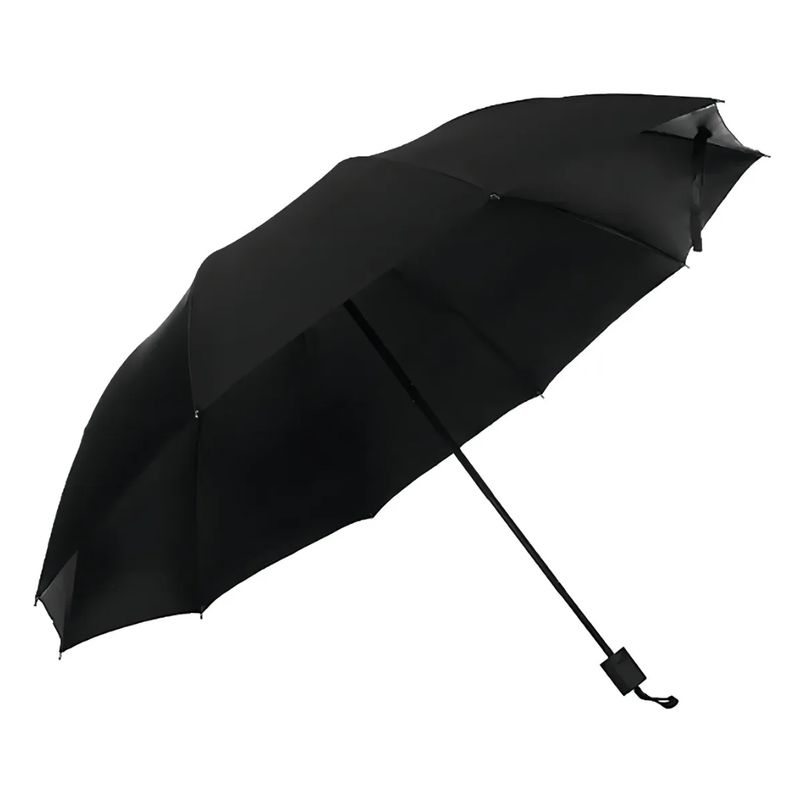 GENERICO - Paragua Retractil Lluvia Paragua Cartera 24cm Plegable 112cm