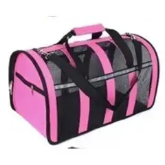 ATLAS - Casa De Transporte Mascotas Talla M Rosado