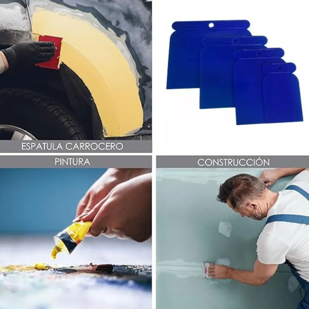 GENERICO - Set De Espatulas Plasticas Laina