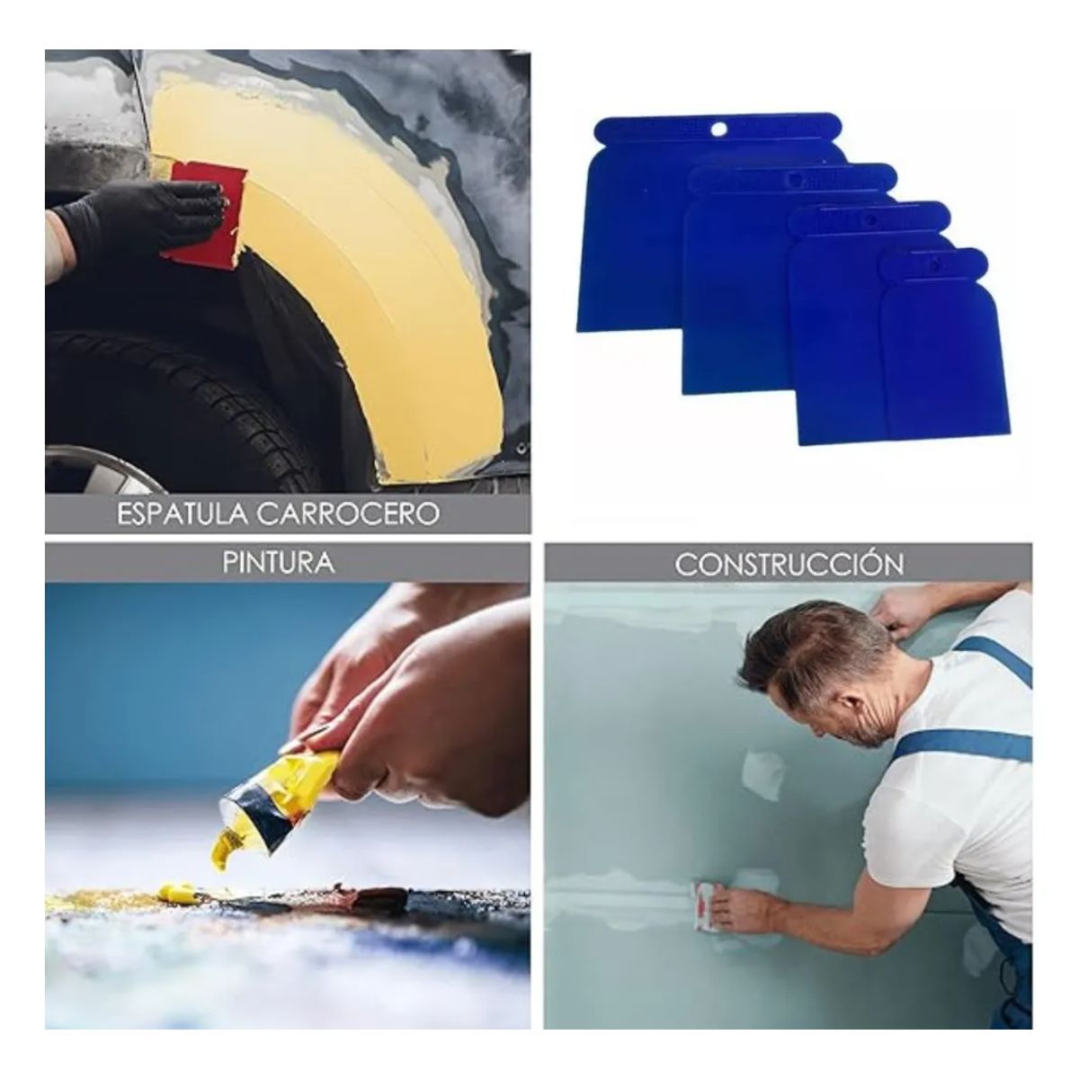 GENERICO - Set De Espatulas Plasticas Laina