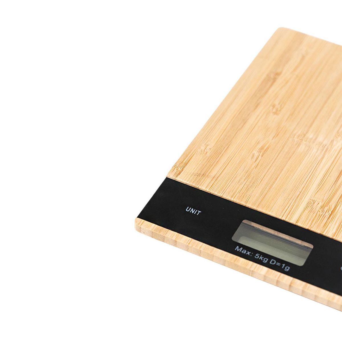 DAY - Balanza Digital De Cocina Hasta 5 Kg Bambu DAY