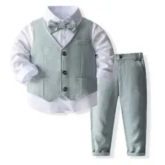GENERICO - TRAJE FORMAL BEBÉ NIÑO CON HUMITA