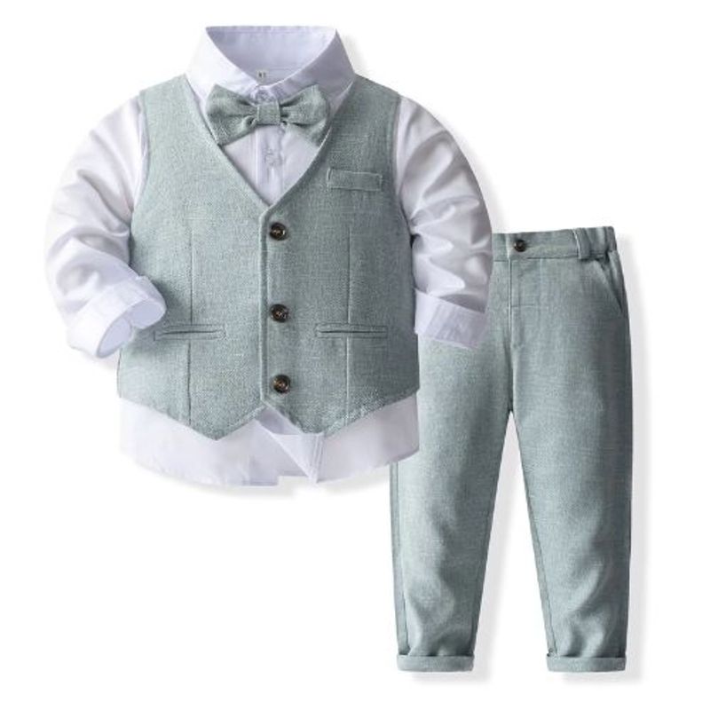 GENERICO - TRAJE FORMAL BEBÉ NIÑO CON HUMITA