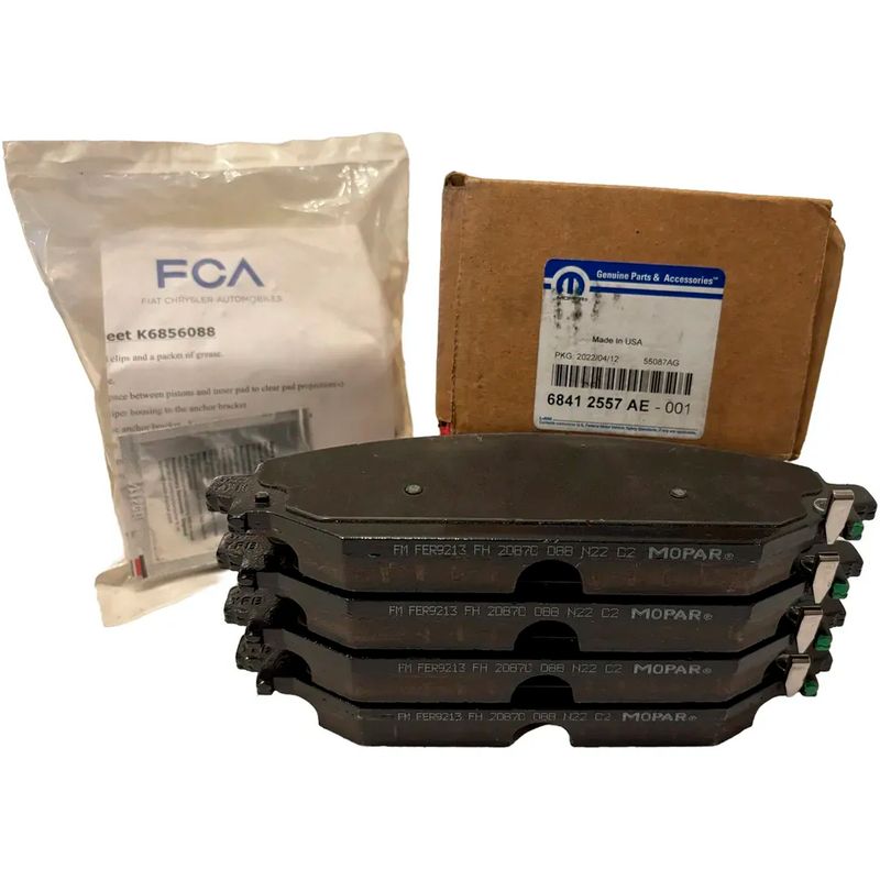 GENERICO - Pastillas Delanteras Ram 1500 (2019 - 2025) Mopar Original