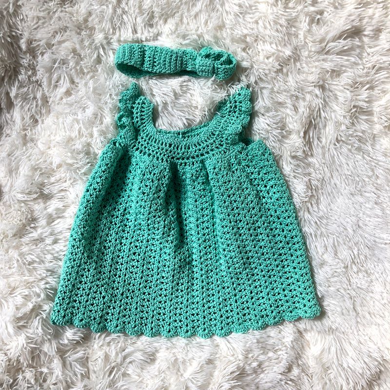NACIONAL - vestido 3-9 MESES para bebe