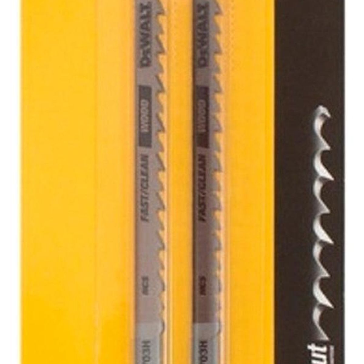 DEWALT - Set 2 Hojas Sierra Caladora Dewalt Dw3703h2 6tpi Corte Limpi