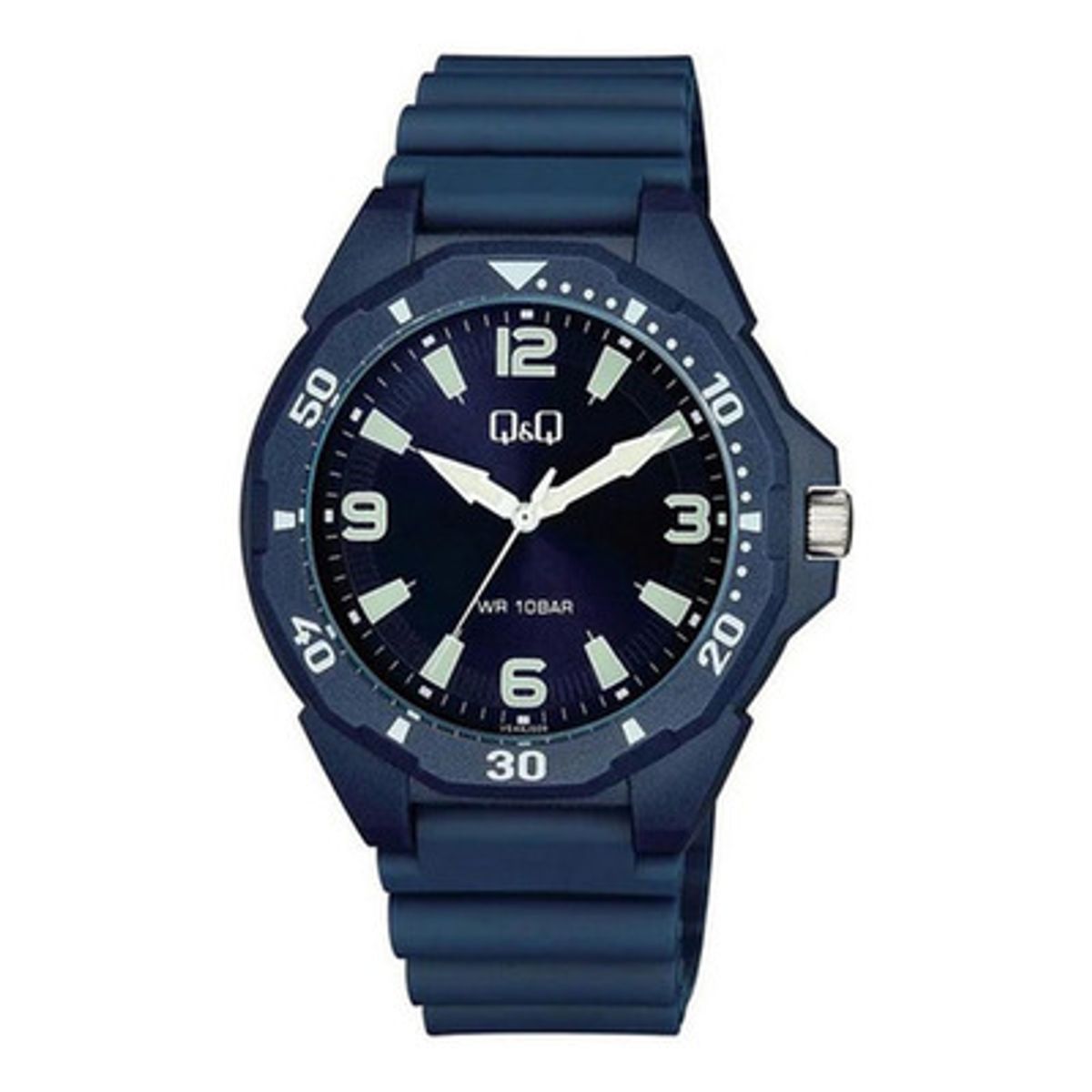 QYQ - RELOJ MARCA QYQ  VS44J009Y HOMBRE ANALOGO RESINA