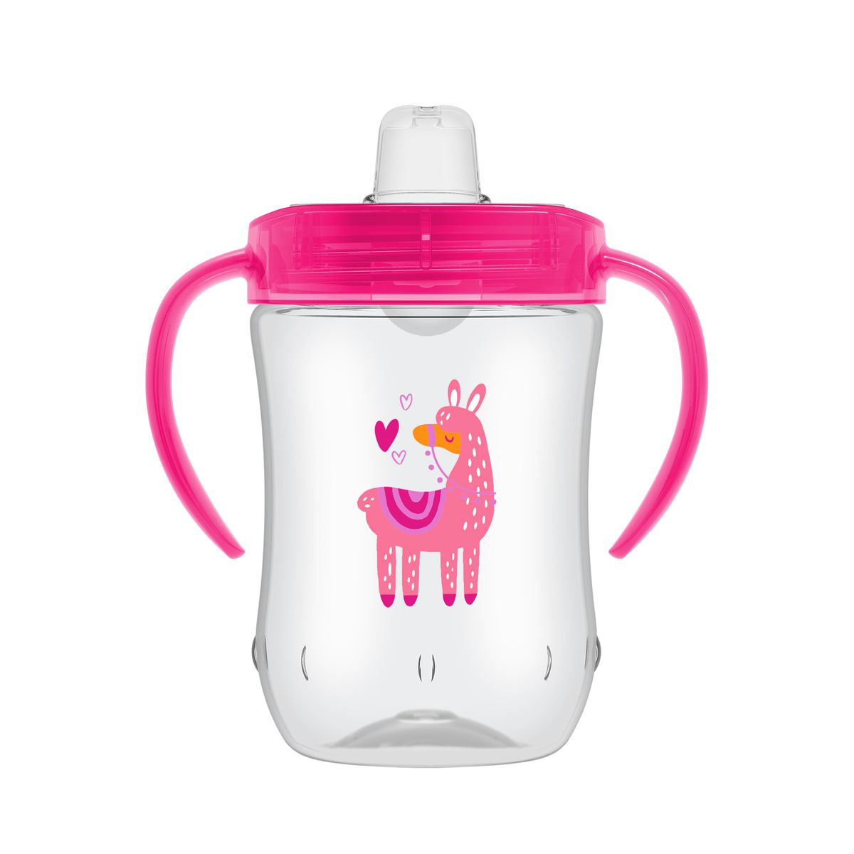 DR BROWN'S - Vaso Con Asas Y Boquilla Blanda 270ml 9m+ Dr Brown´s Rosa