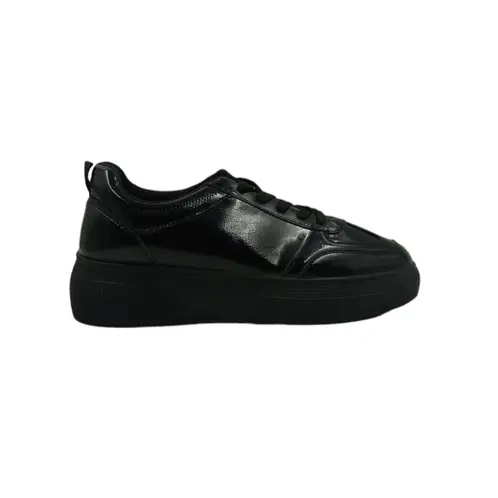 HERIEL - Zapatilla Negra Plataforma Mujer