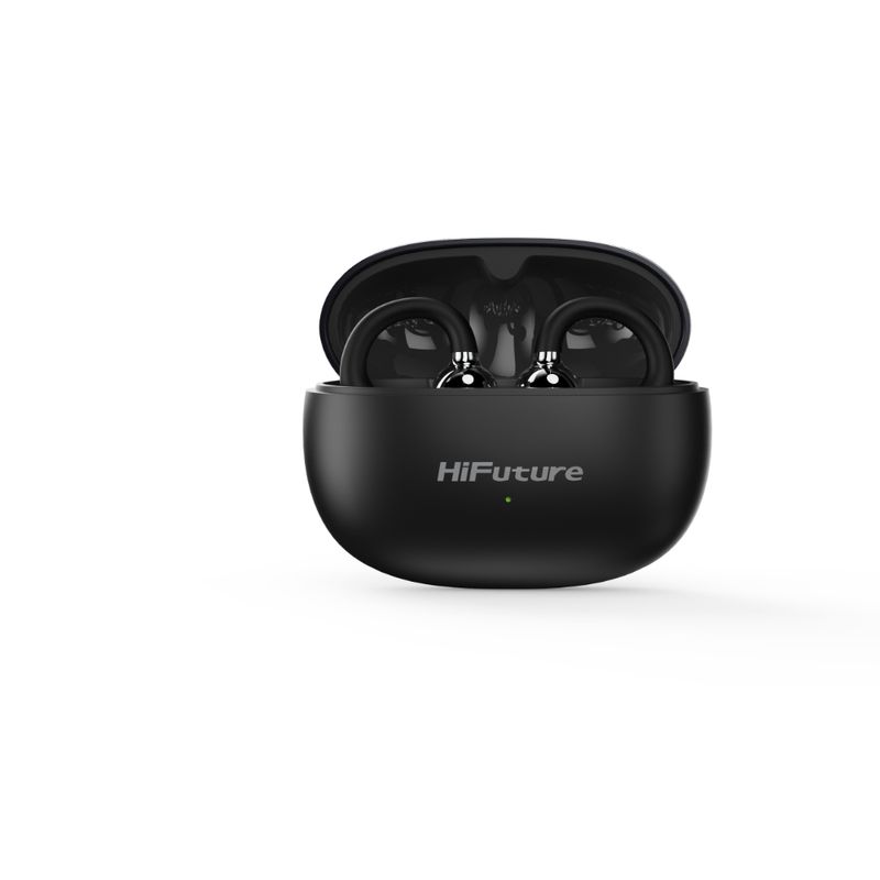HIFUTURE - HiFuture Audífonos TWS Tipo Clip FlexClip Black