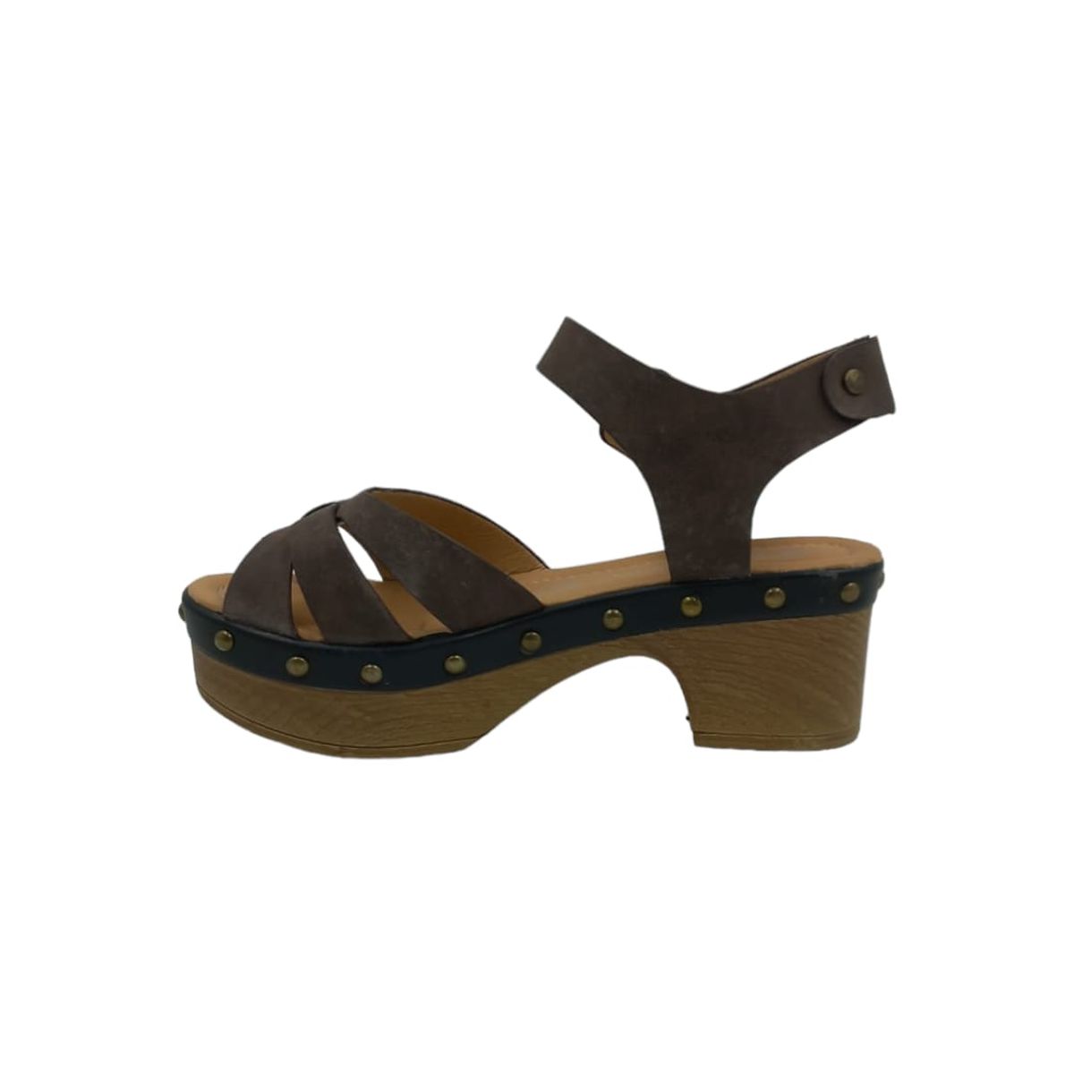 HERIEL - Sandalia Café Plataforma  Mujer