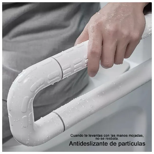 MUNDO MAGIA - 60cm Barra De Muro Piso Para Discapacitados Acero Inoxidable