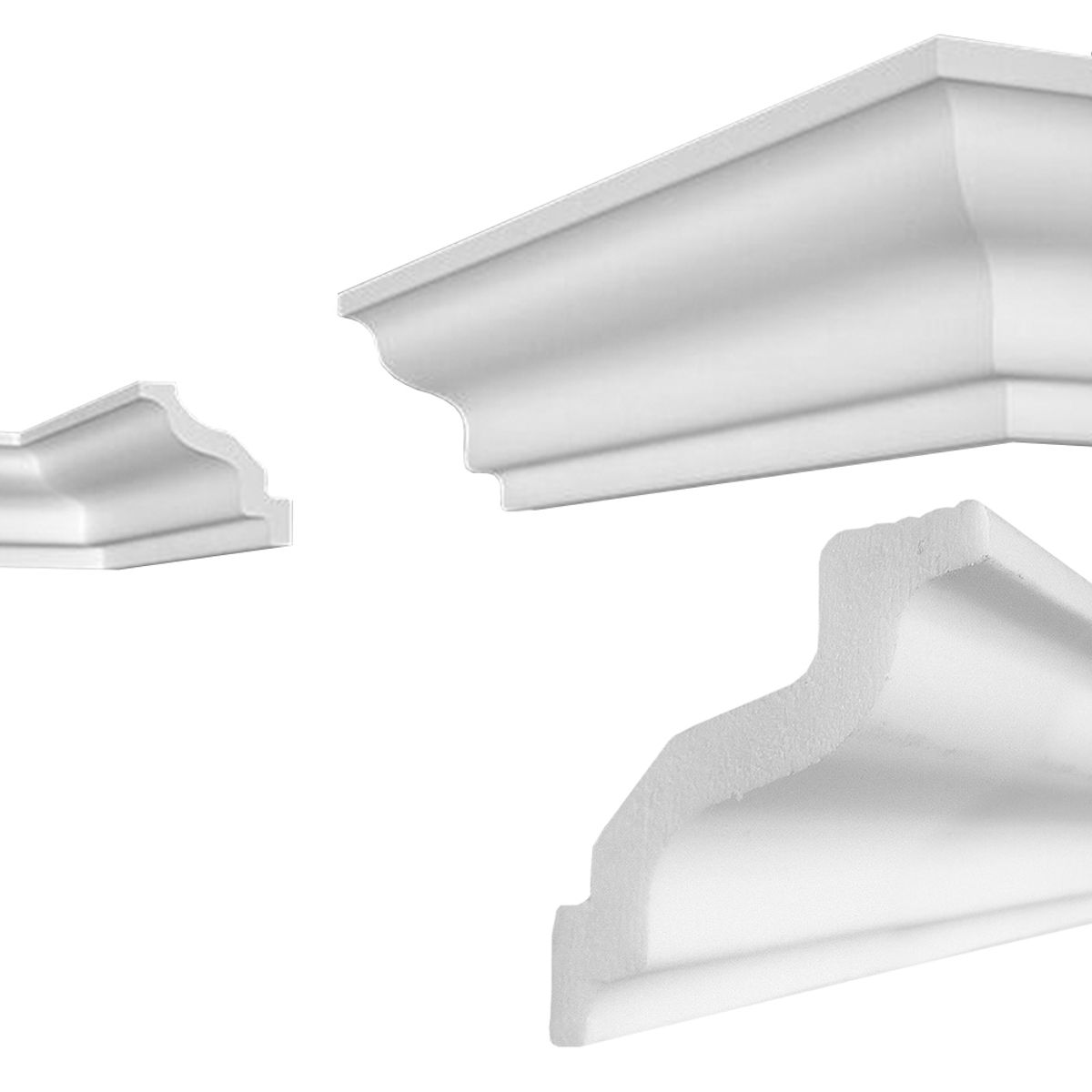 MARBET DESIGN - Cornisa E8 XPS 72x72mm x 2mts - Caja 13 unidades