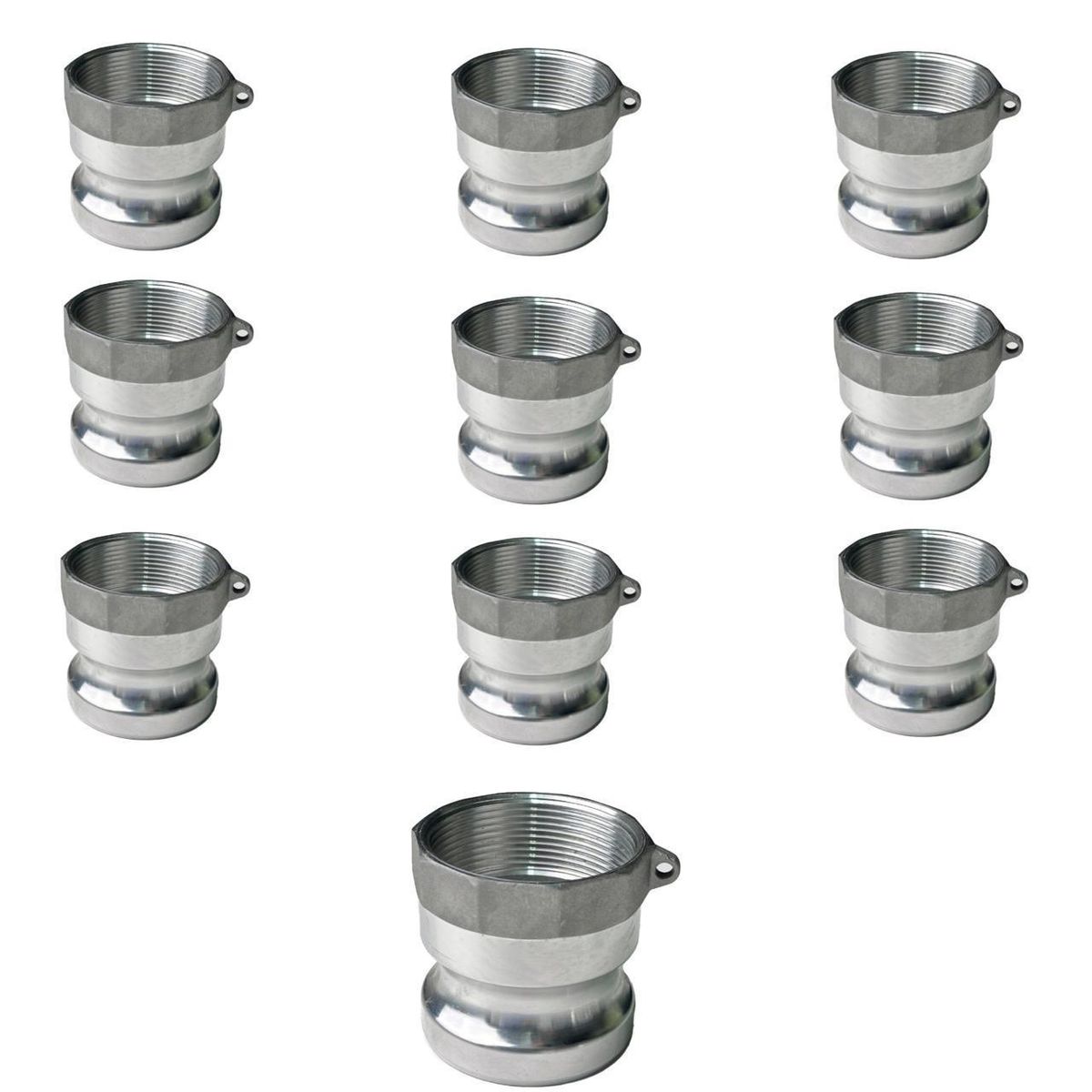 DRAUSSEN - Pack 10x Acople Camlock A-400