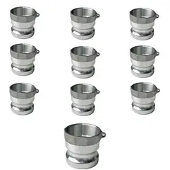 DRAUSSEN - Pack 10x Acople Camlock A-400