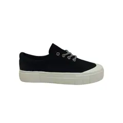 HERIEL - Zapatilla Negra Plataforma