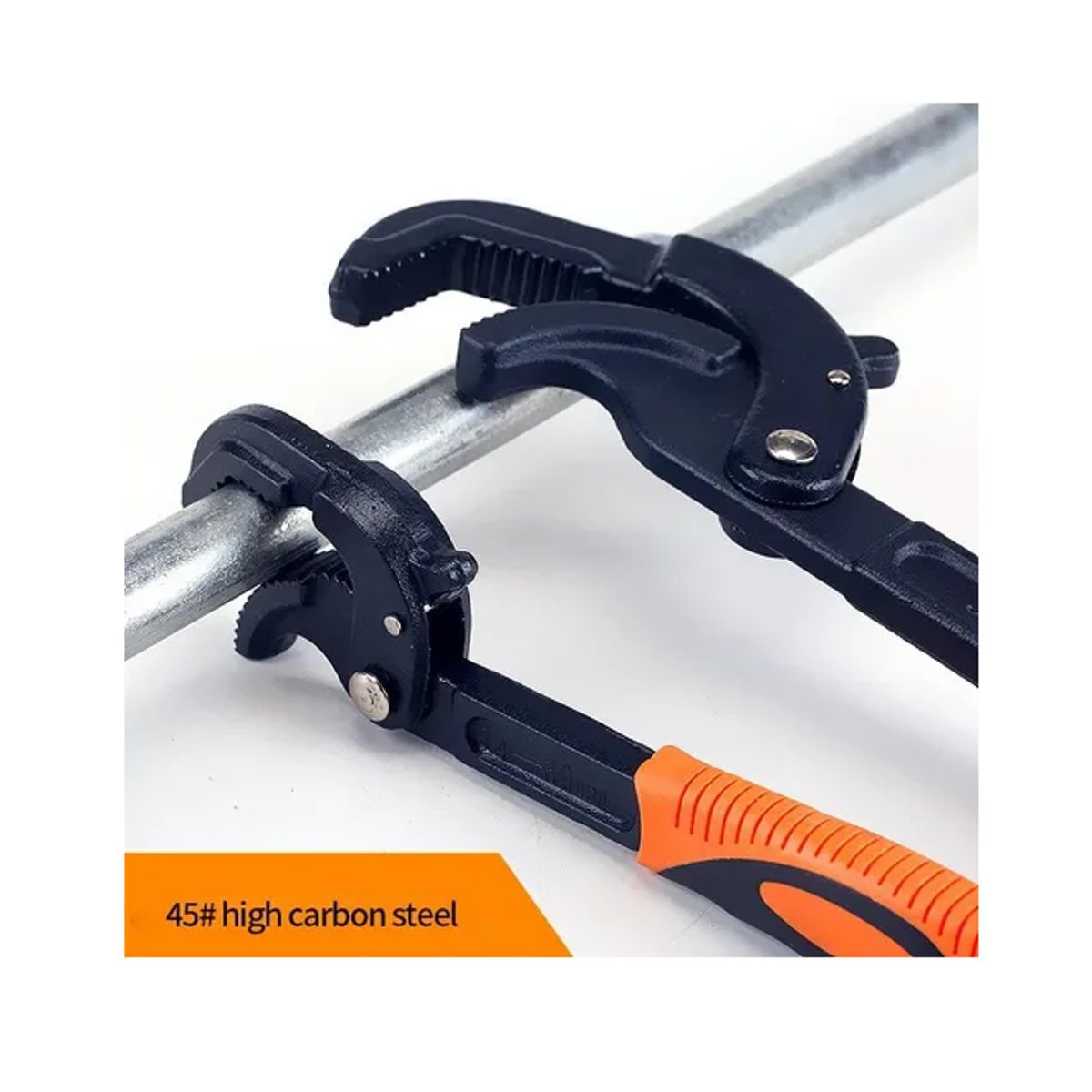 GENERICO - Set 2 Llaves Tubos Universales Para Agua 10 Y 14 Pulgadas