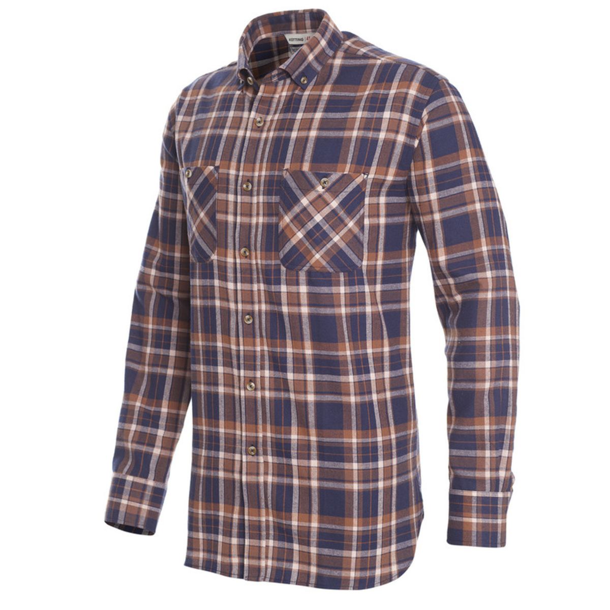 KOTTING - Camisa Manga Larga Villela Fantasia Regular Fit KOTTING