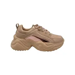 HERIEL - Zapatilla Rosa Plataforma Mujer