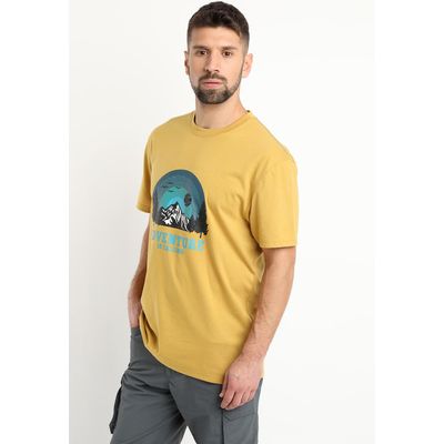Imagen 2 del producto Polera Estampado Outdoor Amarillo