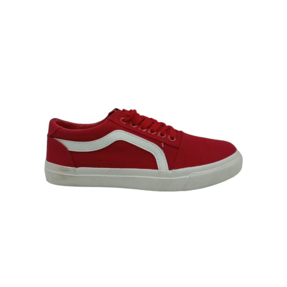 HERIEL - Zapatilla Roja Baja Mujer