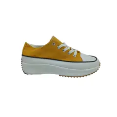 HERIEL - Zapatilla Amarilla Lona Plataforma