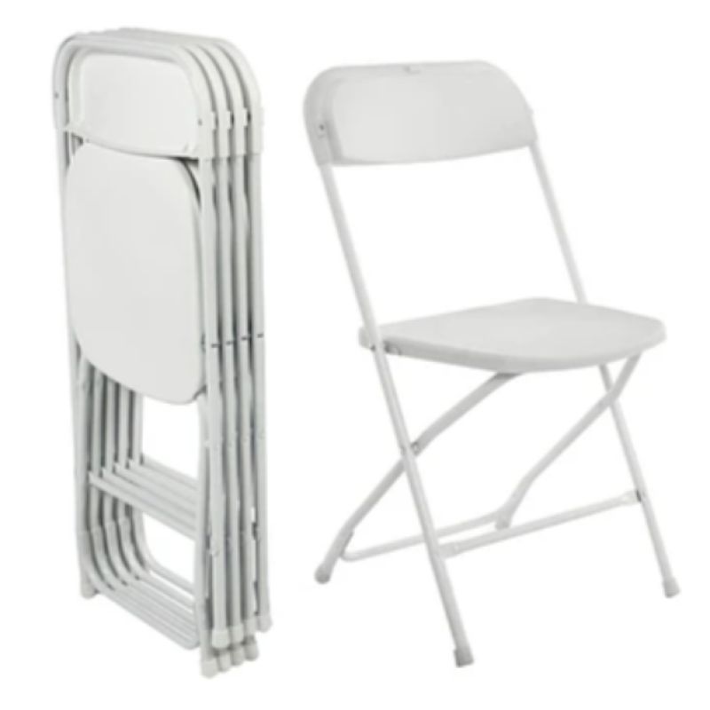 GENERICO - Silla Plegable Flash Blanca