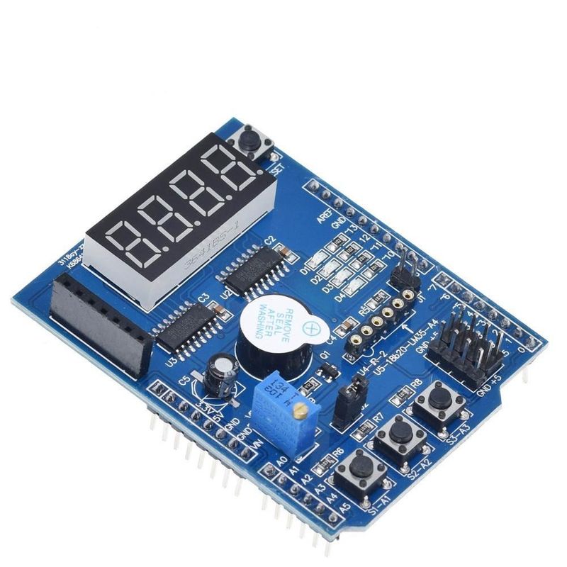 GENERICO - Shield de Expansión Multifunción XD-203 Para Arduino