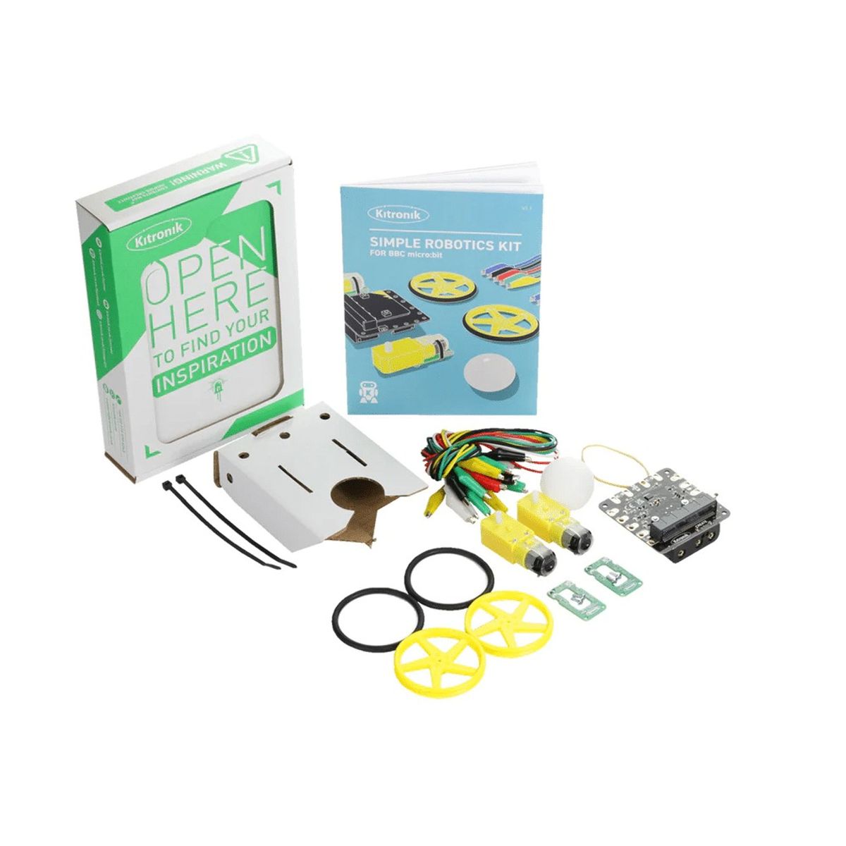 MCI - Kit de Robótica Simple para BBC micro:bit - Kitronik