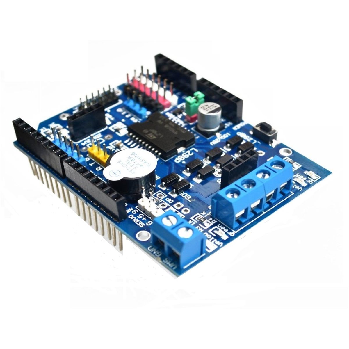 GENERICO - Shield Doble Puente H L298P para Arduino