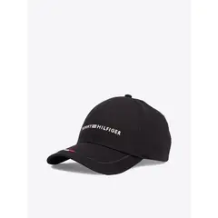 TOMMY HILFIGER - Jockey Con Logo Bordado Negro