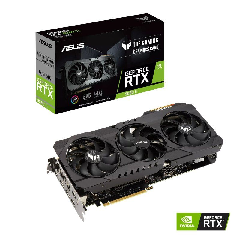 ASUS - Tarjeta de Vídeo ASUS TUF Gaming GeForce RTX™ 3080 Ti 12GB GDDR6X