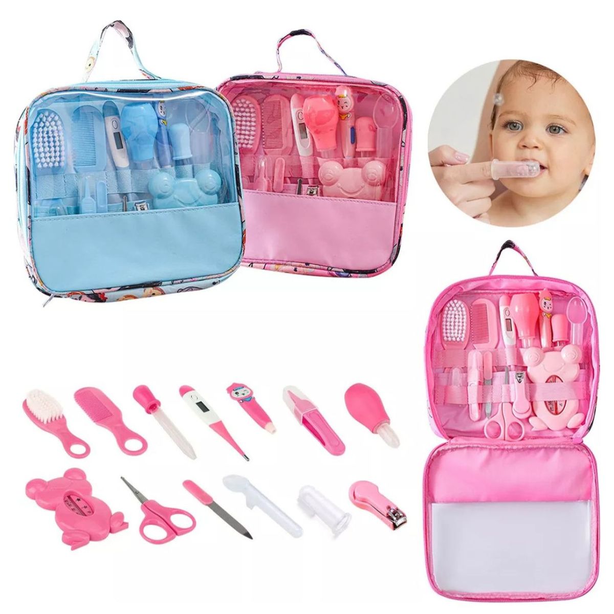 GENERICO - Kit De Cuidado E Higiene Para Bebés Recién Nacidos 13 Piezas