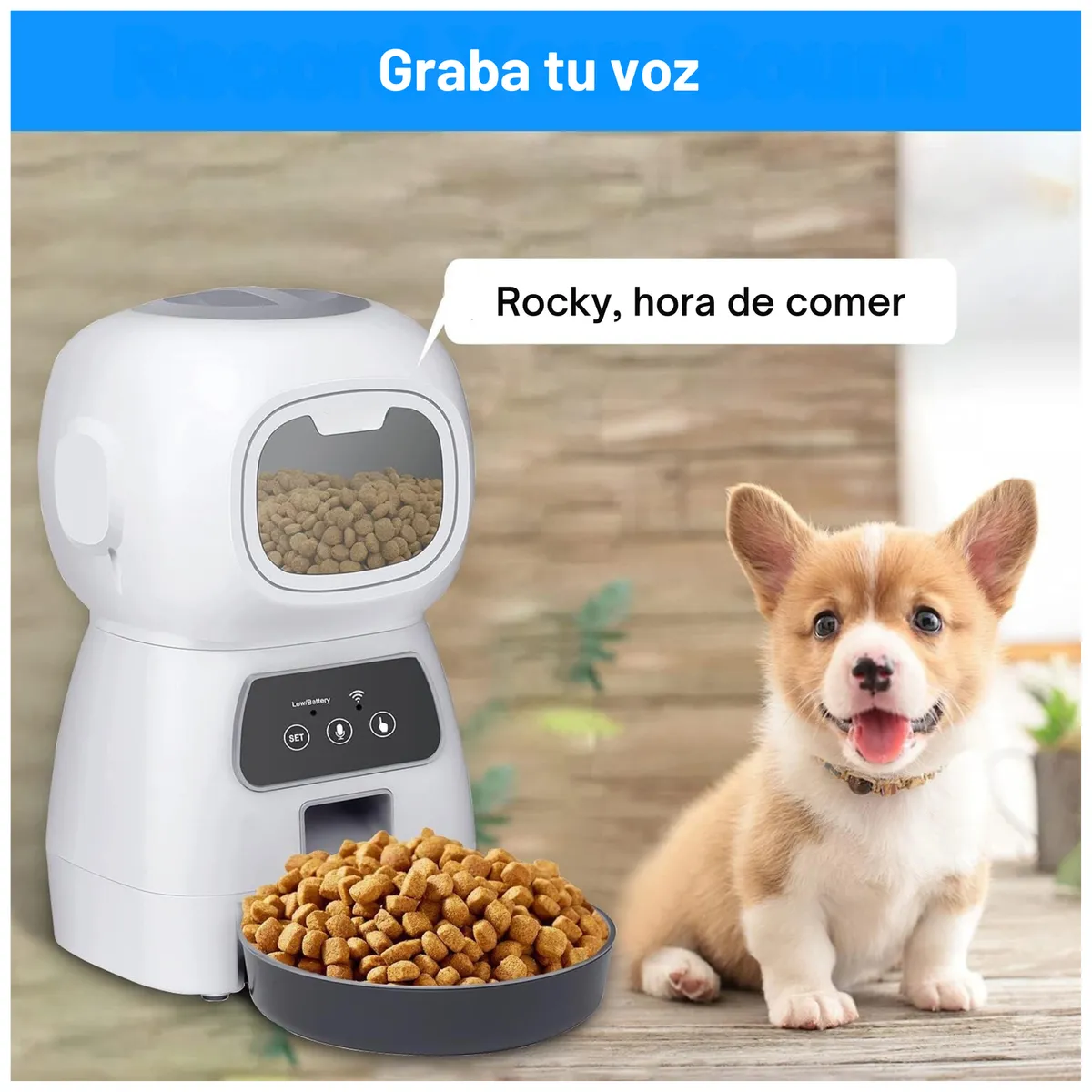 YEP S - Dispensador Automático Comida Mascotas YEP PET