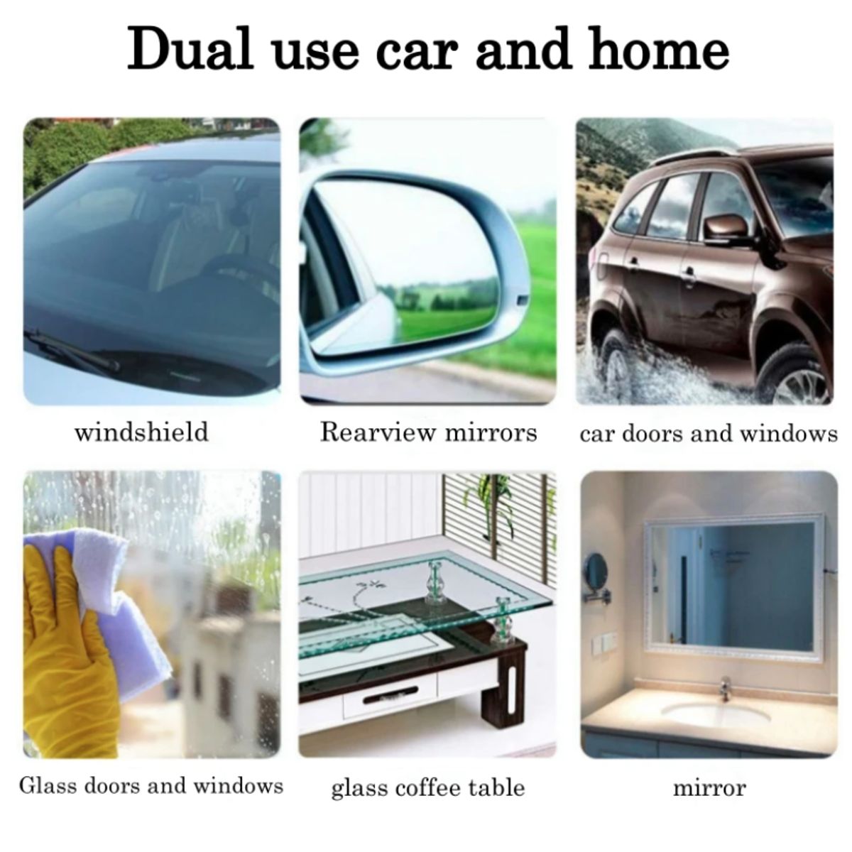 GENERICO - Pack 10 Pastillas Efervecentes Limpia Parabrisas Vidrios