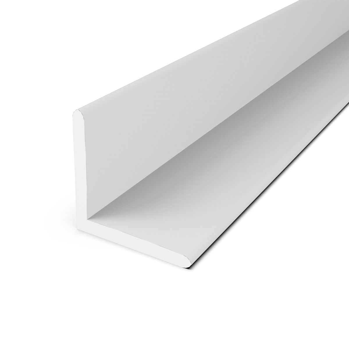 GENERICO - Perfil L Ángulo PVC 10x10mm x 120cm Caja 10 unidades