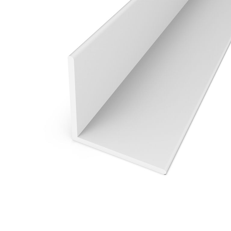 Perfil L Ángulo PVC 40x40mm x 120cm Caja 10 unidades | Sodimac Chile