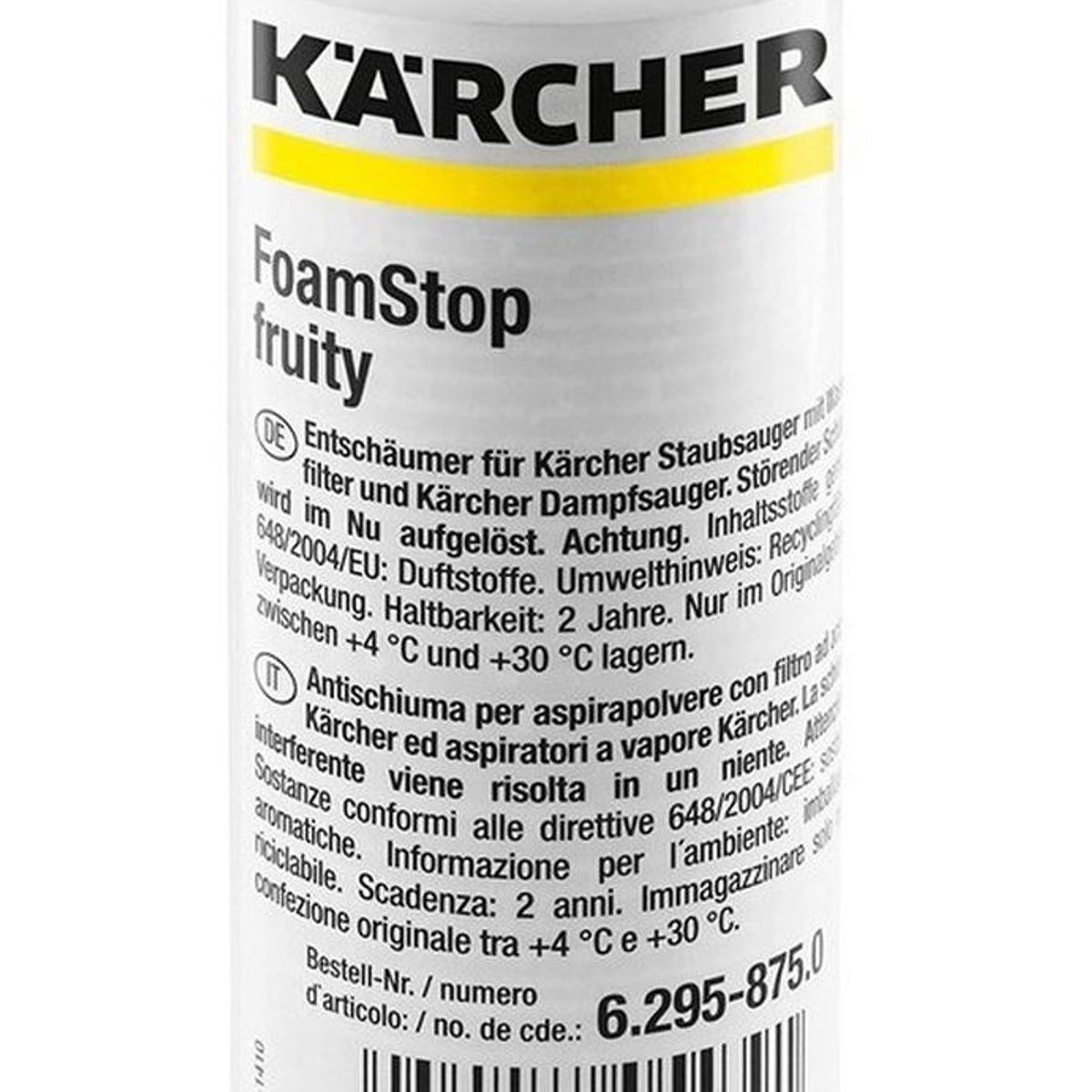 KARCHER - Antiespumante Karcher Foamstop Aroma Frutal 125 Ml