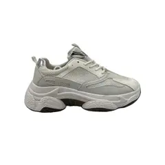 HERIEL - Zapatilla Blanca Plataforma Mujer