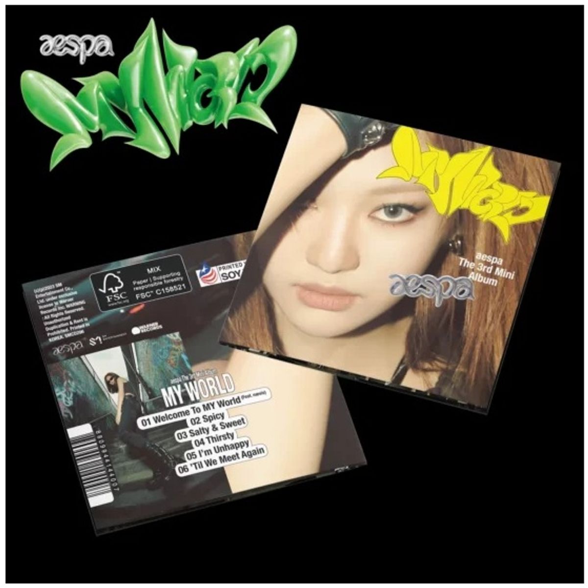 GENERICO - aespa - MY WORLD - NINGNING - CD